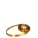 Single-sided satin ribbon, gold color