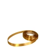 Single-sided satin ribbon, gold color