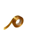 Single-sided satin ribbon, gold color