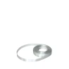 Single-sided satin ribbon, off-white