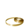 Single-sided satin ribbon, gold color