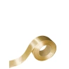 Single-sided satin ribbon, gold color