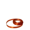 Single-sided satin ribbon, copper color