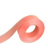 Single-sided satin ribbon, light coral color