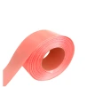 Single-sided satin ribbon, light coral color