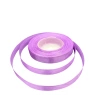 Single-sided satin ribbon, purple lavender color