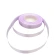 Single-sided satin ribbon, light purple