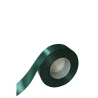Single-sided satin ribbon, dark green