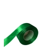 Single-sided satin ribbon, green