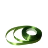 Single-sided satin ribbon, bud green