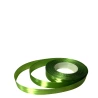 Single-sided satin ribbon, bud green
