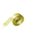 Single-sided satin ribbon, lime color