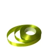 Single-sided satin ribbon, light green