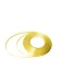 Single-sided satin ribbon, bright yellow