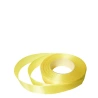 Single-sided satin ribbon, bright yellow