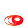 Vienpusė satino juostelė, neoninės oranžinės spalvos