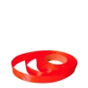Single-sided satin ribbon, neon orange