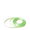 Single-sided satin ribbon, green pastel colors