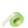 Single-sided satin ribbon, green pastel colors