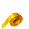 Single-sided satin ribbon, yellow-orange color
