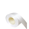Single-sided satin ribbon, white