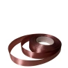 Single-sided satin ribbon, dark ash pink