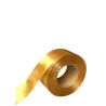 Single-sided satin ribbon, golden yellow