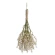 Hanging artificial plant, 33 cm