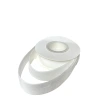Single-sided velvet ribbon, white