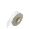 Single-sided velvet ribbon, white
