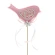 Bird Vera, 5 cm on a 50 cm stick