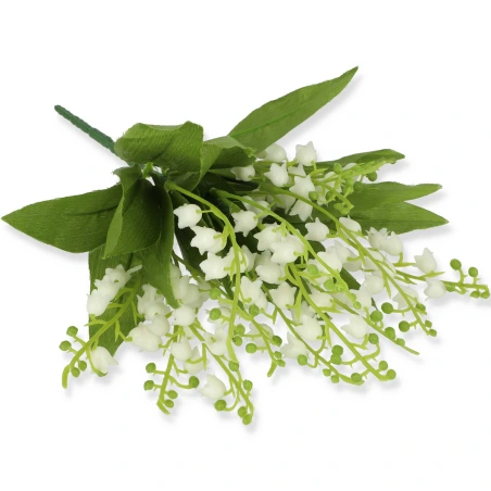 Artificial lily of the valley bouquet, 32 cm