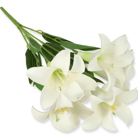 Artificial lily bouquet, 52 cm