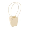 Gift bag with long plastic handles, 12.5×12×8 cm