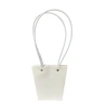 Gift bag with long plastic handles, 15.5×13×9.5 cm