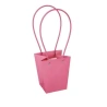 Gift bag with long plastic handles, 15.5×13×9.5 cm