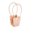Gift bag with long plastic handles, 15.5×13×9.5 cm