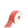 Single-sided velvet ribbon, soft pink color