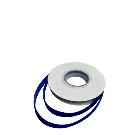 Single-sided velvet ribbon, royal blue