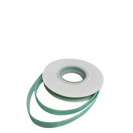 Single-sided velvet ribbon, light mint green