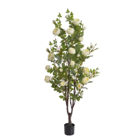 Artificial rose in a pot, 174 cm