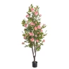 Artificial rose in a pot, 174 cm