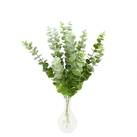 Artificial eucalyptus branch, 48 cm
