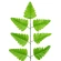 Artificial leaf, 44 cm