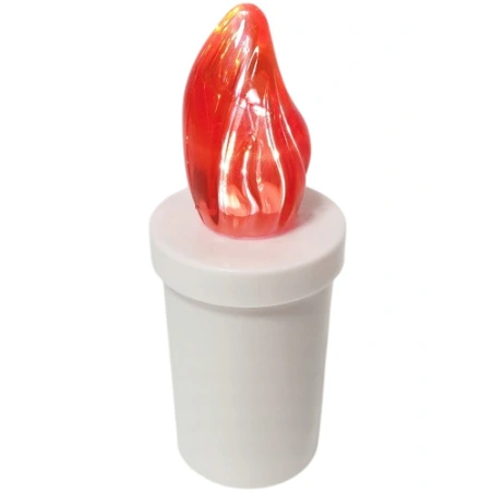 Įdėklas žvakėms, 10,5 cm, + baterijos