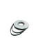 Single-sided velvet ribbon, gray color