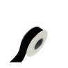 Single-sided velvet ribbon, black