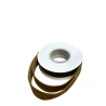 Single-sided velvet ribbon, brown color