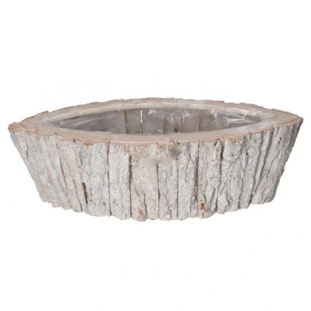 Tree bark pot, 45×19 cm