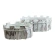 Tree bark pots, 1 set - 2 pcs - 12×23×33, 10.5×18×25.5 cm